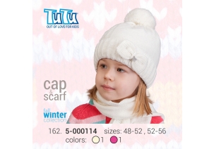 162. 5-000114 (cap&scarf)   48-52. 52-56